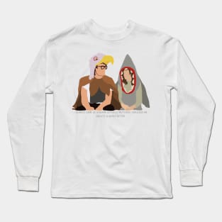 Eagle vs Shark costume party Long Sleeve T-Shirt